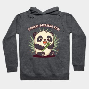 Panda-monium Fun Hoodie